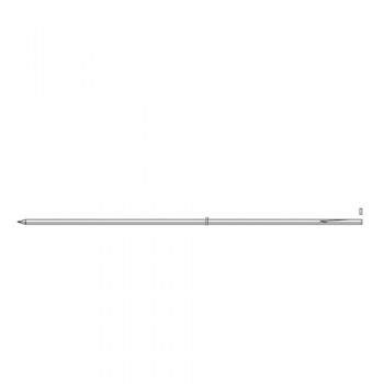 Kirschner Wire Drill Trocar Pointed - Flat End Stainless Steel, 12 cm - 4 3/4" Diameter 1.8 mm Ø